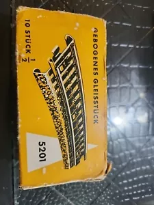 Marklin 5201 H0 10 Struck 1/2 Curve Original Box - Picture 1 of 6