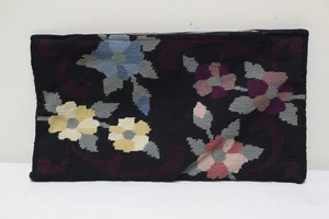 "Borsa a mano vintage anni '40 oversize fatta a mano con ago fatto a mano~ 16" x 9" - Foto 1 di 3
