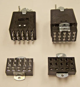 2 Cinch Jones 15 Pin Stecker Verbinder Kabel Klemme oben und 3 Buchsen - Bild 1 von 5