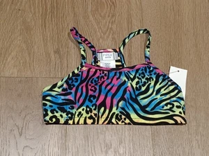 PIPER ACTIVE Girls Banded Bottom Tank Top, Multi Color, S/C (6/6X) - Picture 1 of 3