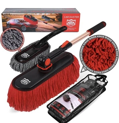 Car Duster Exterior Scratch Free,Soft Car Brush Kit for Car,Truck,Suv,Rv and Mot - Image 1 of 4