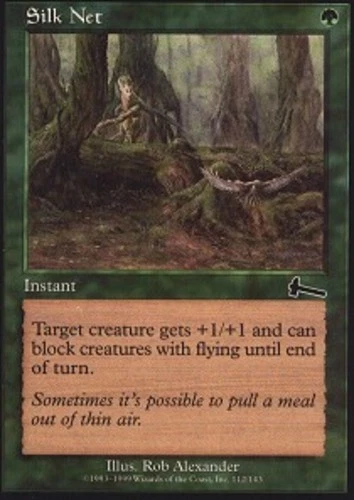 Silk Net - Urza's Legacy #112/144 MTG Magic The Gathering - Image 1 of 1