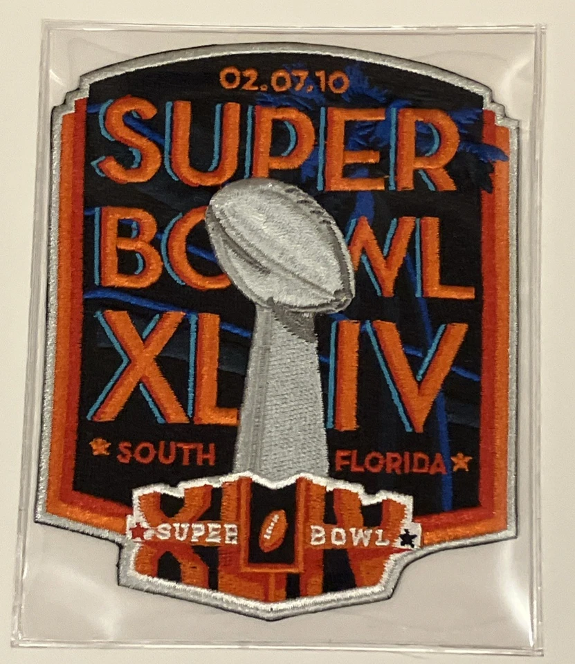 New Orleans Saints-SUPER BOWL XLIV NFL PATCH-OFFICIAL WILLABEE & WARD PATCH ONLY - Image 1 of 1