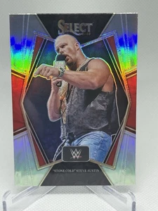 2022 Panini Select WWE Premier Level Silver Prizm Stone Cold Steve Austin #180 - Bild 1 von 2