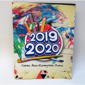 Anuario de escuela primaria Chapel Glen 2019-20 cubierta blanda anual - Imagen 1 de 3