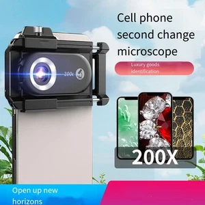 Kompaktes 200x mobiles Mikroskop mit LED f??r Schmuck und Artefakt Einblicke - Zdjęcie 1 z 12
