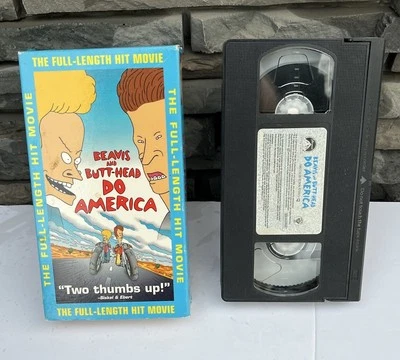Beavis and Butt-Head Do America VHS 1997 Bruce Willis Mike Judge MTV - Image 1 of 2