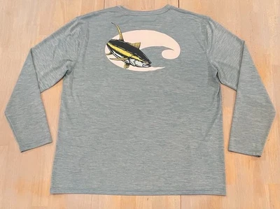 Costa Del Mar Shirt Men’s Size XL Performance Long Sleeve Fishing Outdoor UV - Image 1 of 4