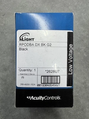 New! Acuity Controls nLight RPODBA DX BK G2 Black - Image 1 of 3