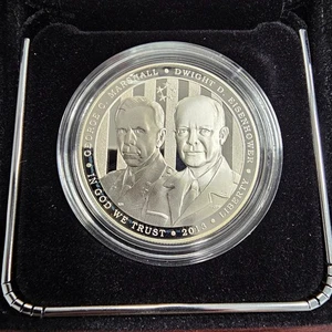 2013 5 STAR GENERALS COMMEMORATIVE PROOF SILVER DOLLAR COIN - Picture 1 of 3