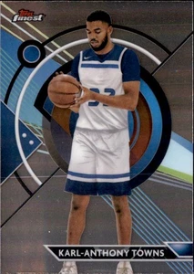 2023-24 Topps Finest Karl-Anthony Towns Minnesota Timberwolves #28 - Imagen 1 de 2