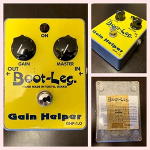Boot-Leg Gain Helper GHP1.0 Booster Effektpedal getestet gebraucht - Bild 1 von 5