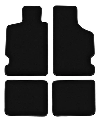 Tapis de sol en velours noir pour Citroen Saxo année 1996-2003 set 4 pièces - Photo 1/4