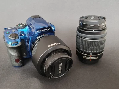 Pentax K-30 blau-metallic mit 2 Objektiven – gepflegt, funktioniert. - Bild 1 von 4
