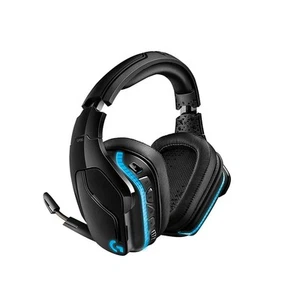 Bezprzewodowe słuchawki Logitech G935 z mikrofonem, czarne, bateria 12h - Zdjęcie 1 z 11