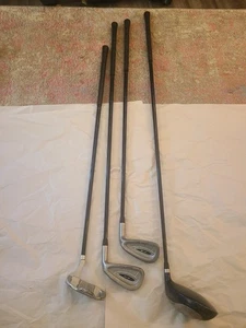 Cougar Junior Tour Golf Clubs Set Of 4 RH Driver Putter 2 Irons - Picture 1 of 13