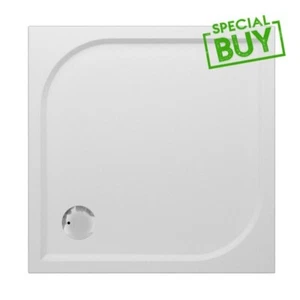 Serene Stein Harz Quadratische Duschwanne 900 x 900 - UVP: £ 299 - Badewanne - Bild 1 von 2