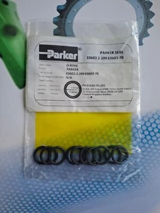 O-RING ORING SEAL PARKER E0603 2-209  E0603-70 EPDM 17,04mm 3,53mm (BAG 10Ea) - Picture 1 of 2