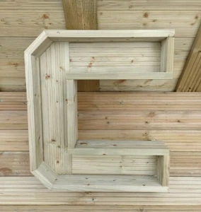 'C' Alphabet Garden Planter Letter Shaped Raised Flower Bed Gardening Gift 60cm - Picture 1 of 5