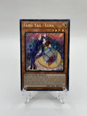 🔥Yugioh TCG-Fairy Tail-Luna-RA01-EN009-1st Edition-Secret Rare-M/NM!🔥 - Image 1 of 2