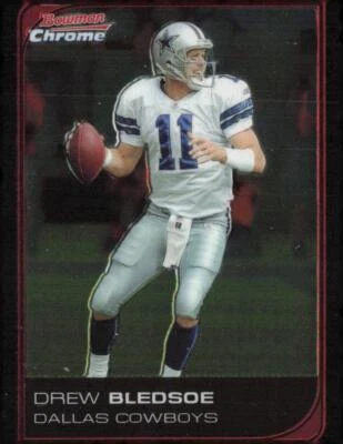 2006 Bowman Chrome #188 Drew Bledsoe - Image 1 of 2