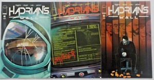 Lot of 3 comics Hadrian's Wall #1-3 Image outer space murder mystery astronauts - Picture 1 of 2