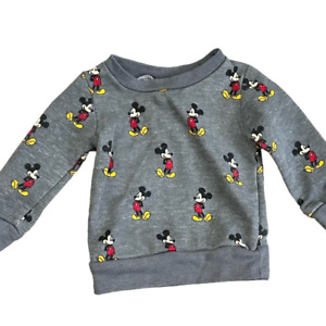 Disney Baby 3-6 Months Mickey Mouse Sweatshirt Boy Girl Infant