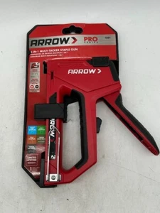 Arrow 5-in-1 Manual Staple and Nail Gun, Wire Stapler and Brad Nailer - Picture 1 of 3