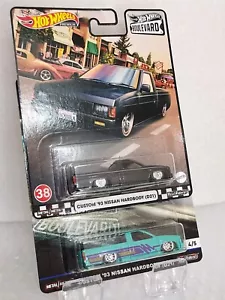 Hot Wheels Boulevard Series 2 X Personalizado 93 Nissan Cuerpo Rígido D21 Jinetes Reales - Imagen 1 de 6