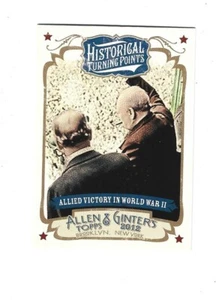 2012 Topps Allen and Ginter Historical Turning Points #HTP8 Allied Victory World - Picture 1 of 1