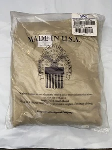 CREW NECK T-SHIRT TAN MILITARY  3-PACK COMBED COTTON MEDIUM - Picture 1 of 4