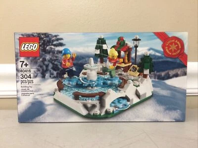 LEGO 40416 Edición Limitada Pista de Patinaje sobre Hielo 304 piezas Nuevo Juego LEGO Movible 🔥 Foto 1 de 4