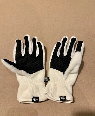 Guantes para mujer The North Face XS blanco/negro polar Osito ~ ¡En muy buen estado! Foto 1 de 4