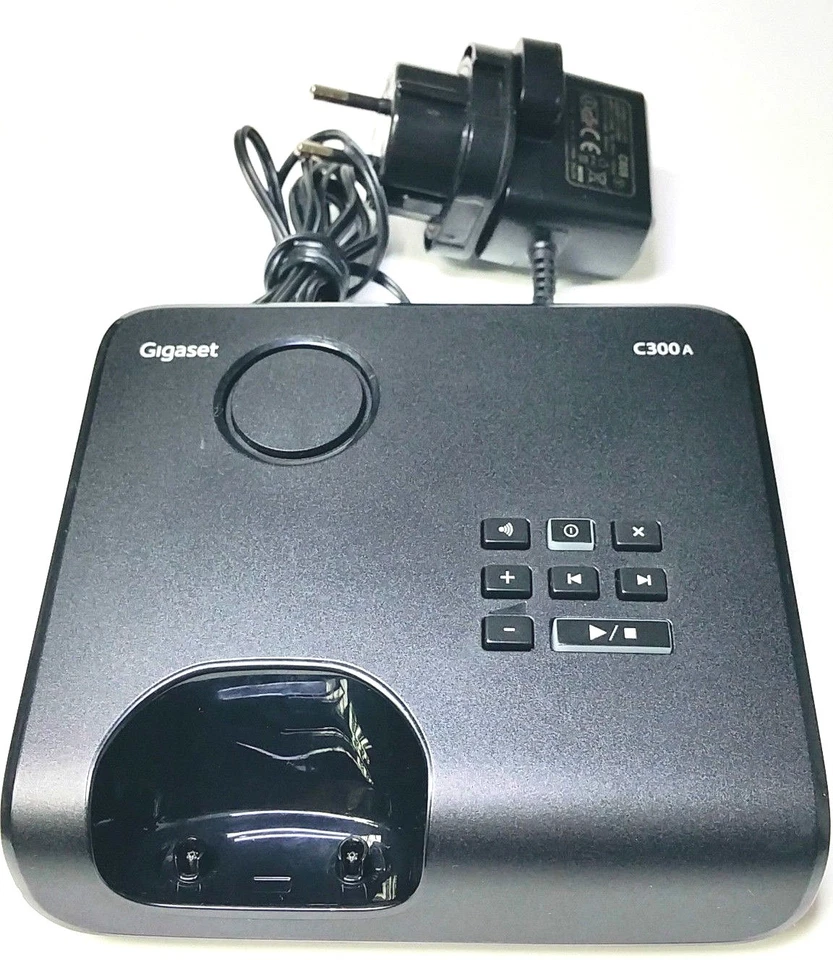 Gigaset  C300A Basisstation mit Anrufbeantworter Englische Version Top - Bild 1 von 1