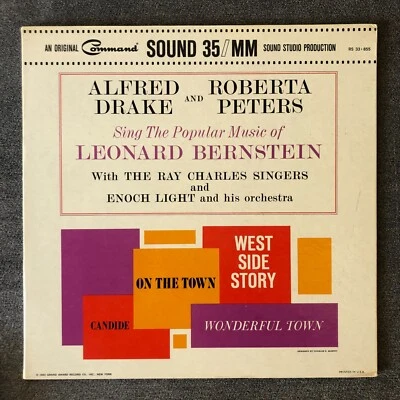 Alfred Drake & Roberta Peters Sing Leonard Bernstein / LP West side Story Vinyl  - Image 1 of 4