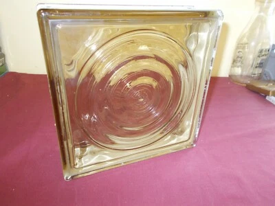 VTG NOS GLASS BLOCK WINDOW ARCHITECTUAL DECROTIVE DESIGN STORE DISPLAY CRAFT - Image 1 of 4