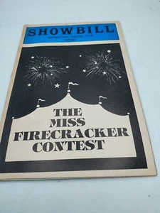 The Mrs. Firecracker Contest Playbill Of Broadway Production Vintage - Picture 1 of 6