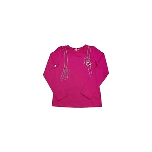 NWT NEW Gucci girls purple fuchsia graphic print tote back logo T-shirt 6y 12y - Picture 1 of 3