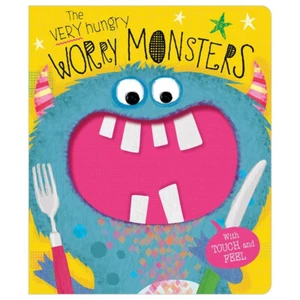 The Very Hungry Worry Monsters (board book with touches) - Rosie Greening - Picture 1 of 3