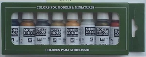Vallejo Paint Metallic Model Color Set (8) Free Shipping - Picture 1 of 1