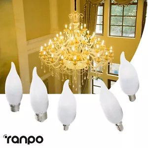3W Dimmable LED Candle Light Bulb 15W Equivalent E12 E26 E27 B22 E14 Bright Lamp - Picture 1 of 12