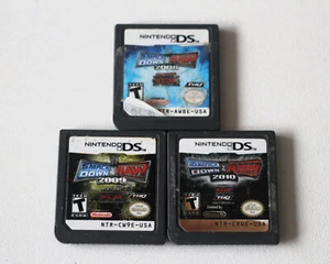 *Authentic* Nintendo DS Game Carts Only Smackdown vs Raw 2008 + 2009 + 2010 - Picture 1 of 2
