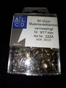Musterklammer, Warensendung, Büchersendung Klammer, 80 Stück - Bild 1 von 2