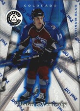 1997-98 (AVALANCHE) Pinnacle Totally Certified Platinum Blue #67 Valeri Kamensky
