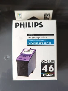 Juego de cartuchos de tinta Philips PFA 546 originales genuinos sin usar y sellados color 46 - Imagen 1 de 2