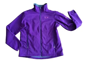 Mountain Hardwear Full Zip Soft Shell Jacket Girl's Size XL? Purple - Picture 1 of 9