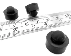 Parachoques de agarre de goma de enchufe de ajuste de orificio de 1/4", tiene almohadilla de 3/16" - ¡Envío gratuito! - Imagen 1 de 12