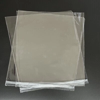 Clear Resealable Recloseable Self Seal Adhesive Cello Lip Tape Poly Plastic bags - Image 1 of 4
