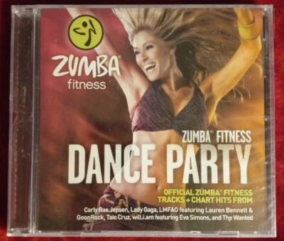 Zumba Fitness Dance Party by Various Artists (CD, 2013) Tear in Seal (Pic) - Image 1 of 4