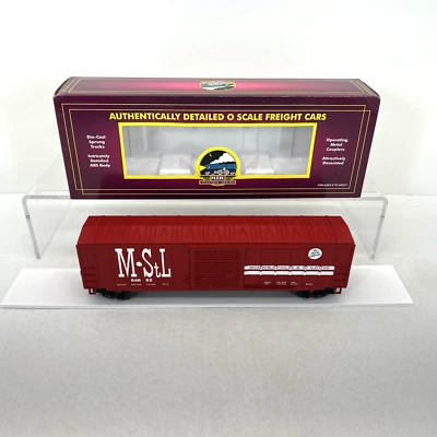 MTH Premier 20-90033A Minneapolis & St. Louis 50’ Single Door Boxcar O Gauge New - Image 1 of 4